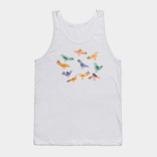 Pigeon Party Tank Top